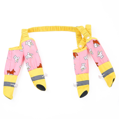 Waterproof Dog Leg Pants With Shoes