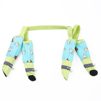 Waterproof Dog Leg Pants With Shoes
